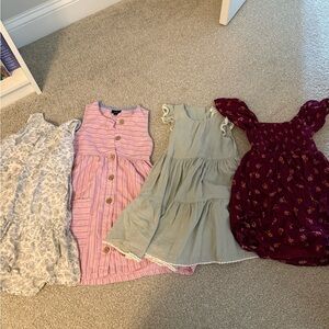 Girls dress bundle size 6/7